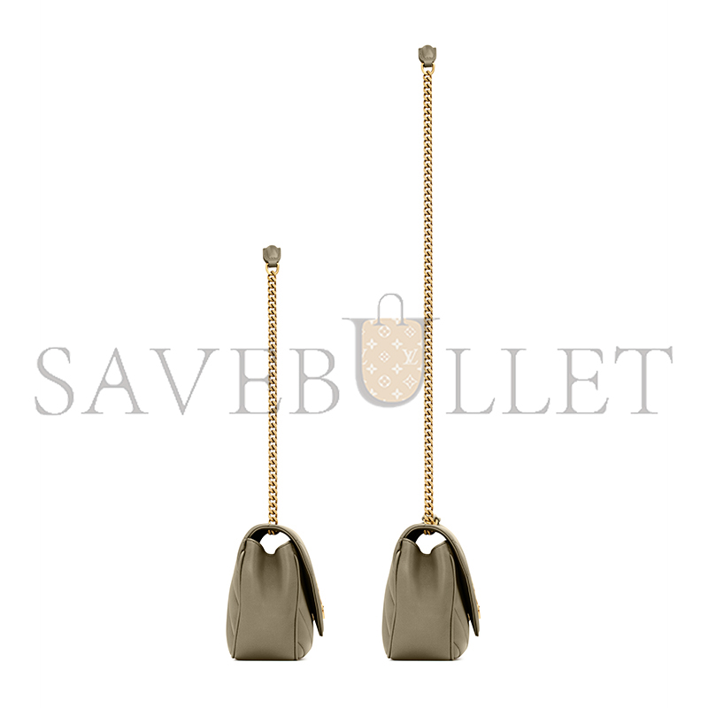 YSL LOULOU SMALL IN MATELASSÉ LAMBSKIN 801437AAEAX3775 (24*14*6cm)